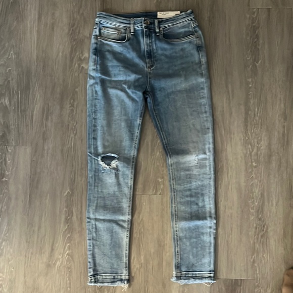Rag & Bone High Waisted Super Skinny Jeans 27 - Picture 2 of 6